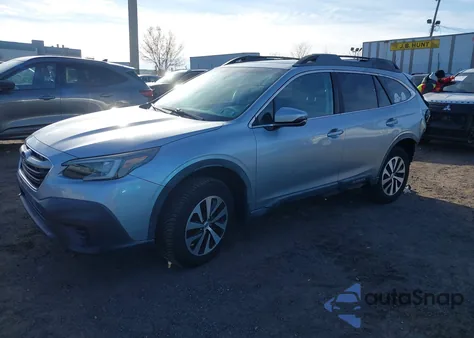 2020 Subaru Outback Premium z USA, uszkodzony, nr VIN 4S4BTAEC6L3126967
